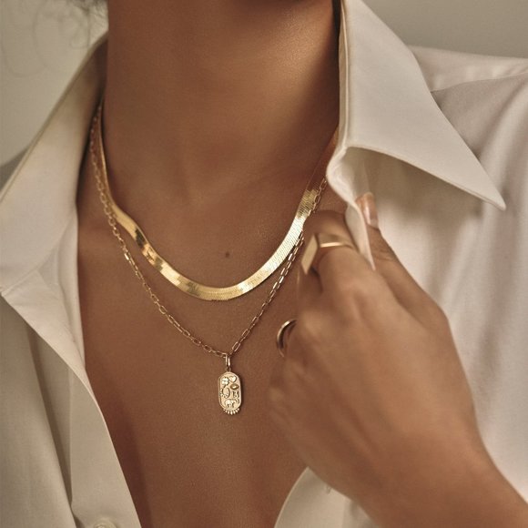 Madewell Herringbone Necklace Hotsell 